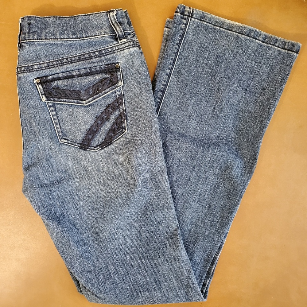 White House Boot Leg Jeans Size 4 Reg